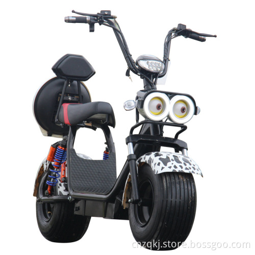 CQZQ 60V 20AH 72V Harleyment 2 Wheel CityCoco Electric Scooter للبالغين